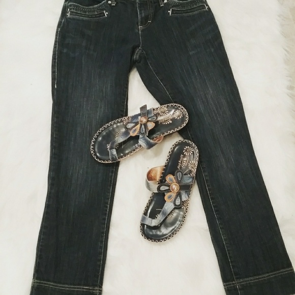 🇺🇸Tommy Hilfiger Crop Denim Jeans - Picture 1 of 7